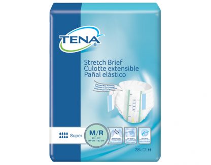 TENA Stretch Briefs, Super Absorbency