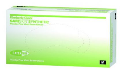 Halyard Exam Glove NonSterile Clear Powder Free Vinyl Ambidextrous Smooth Not Chemo Approved Large