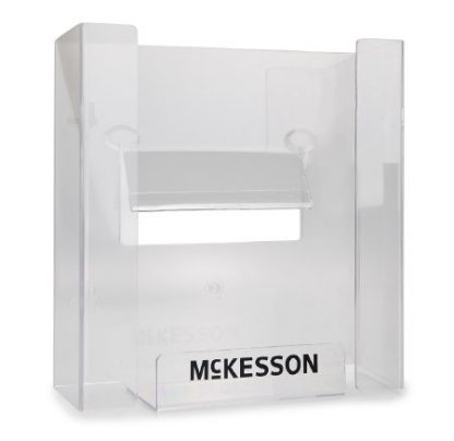 McKesson Glove Box Holder Horizontal or Vertical Mount 3-Box Clear Plastic