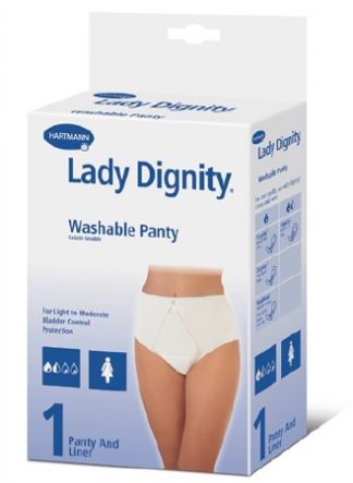 Lady Dignity Protective Underwear with Liner Female Cotton Blend Medium Pull On