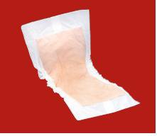 Tranquility Incontinence Liner 32 Inch Length Heavy Absorbency Peach Mat Unisex Disposable