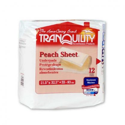 Tranquility Underpad 21-1/2 X 32-1/2 Inch Disposable Polymer Heavy Absorbency