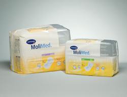 MoliMed Bladder Control Pad 10-1/2 Inch Length Light Absorbency Polymer Unisex Disposable