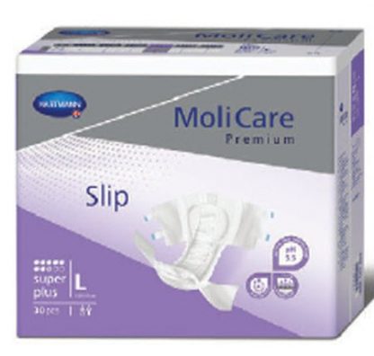 Molicare Premium Super Plus Adult Incontinent Brief Tab Closure Disposable Heavy Absorbency