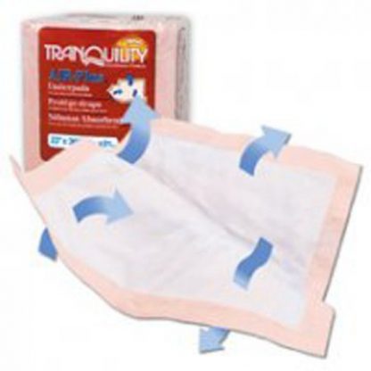 Tranquility AIR-Plus Low Air Loss Underpad Disposable Polymer Heavy Absorbency