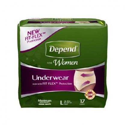 Depend Adult Absorbent Underwear Pull On Large Disposable Heavy Absorbency