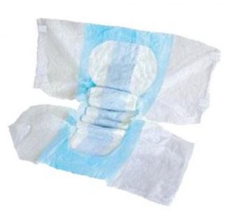 Select Soft n' Breathable Adult Incontinent Brief Contoured Tab Closure Disposable Heavy Absorbency