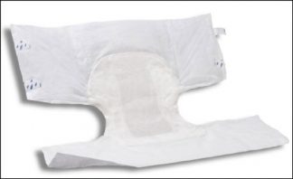 Attends Confidence Adult Incontinent Brief Tab Closure Disposable Moderate Absorbency