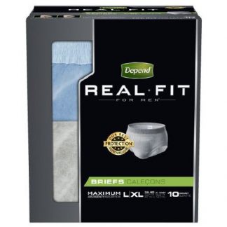 Depend Real Fit Adult Absorbent Underwear Pull On Small / Medium Disposable Heavy Absorbency