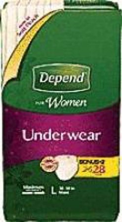 Depend Adult Absorbent Underwear Pull On Brief Disposable Heavy Absorbency