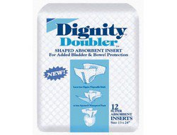 Dignity Doubler Incontinence Booster Pad 24 Inch Length Heavy Absorbency Polymer Unisex Disposable