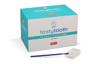 Tastytooth™ Flouride Varnish 100 per Box Bubblegum Flavor